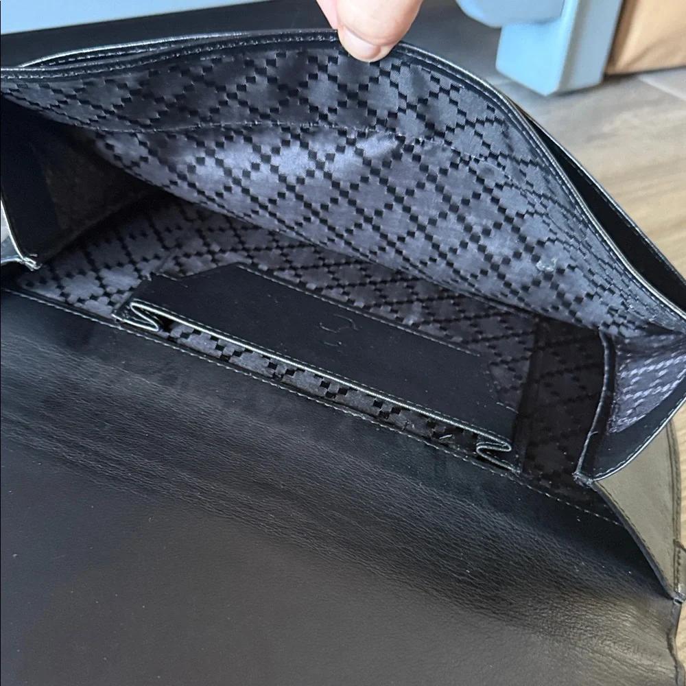 Vintage Black and Cream Snakeskin Bag - Picture 4 of 8